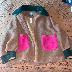 Anthropologie teddy jacket new with tags 🏷️